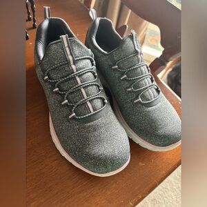 Athletic Works Women's Gray and Pink Athletic Sneakers